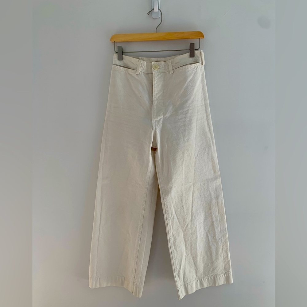 Jesse Kamm Sailor Wide Leg Denim Trouser Sz 4